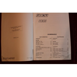 132    DATI PRINCIPALI PER LE RIPARAZIONI (1972)