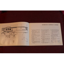 132     LIBRETTO USO E MANUTENZIONE (2°EDIZIONE 1972)