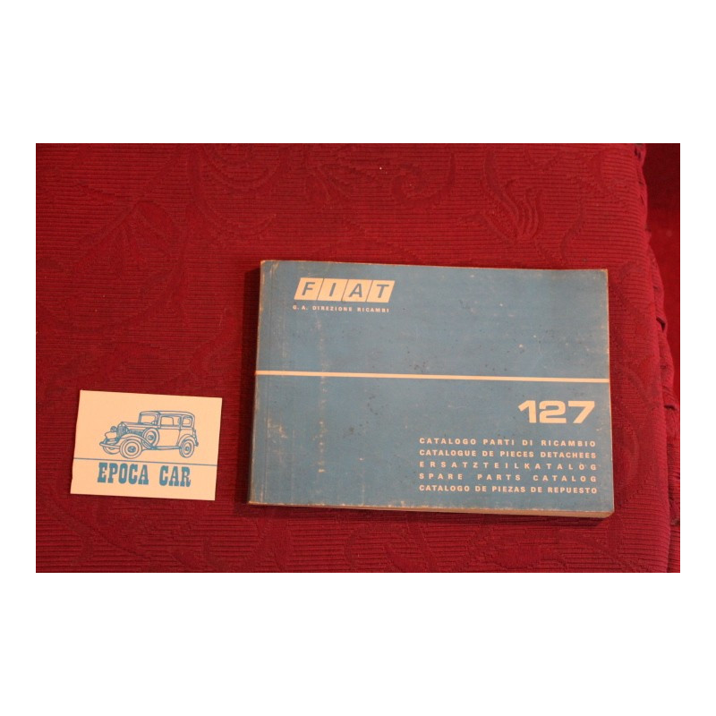 127       MECHANICS SPARE PARTS CATALOGUE (1° EDITION 1975- NEW TYPE)