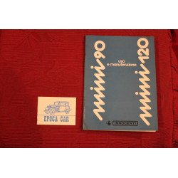 MINI 90 / 120      LIBRETTO USO E MANUTENZIONE (1978)