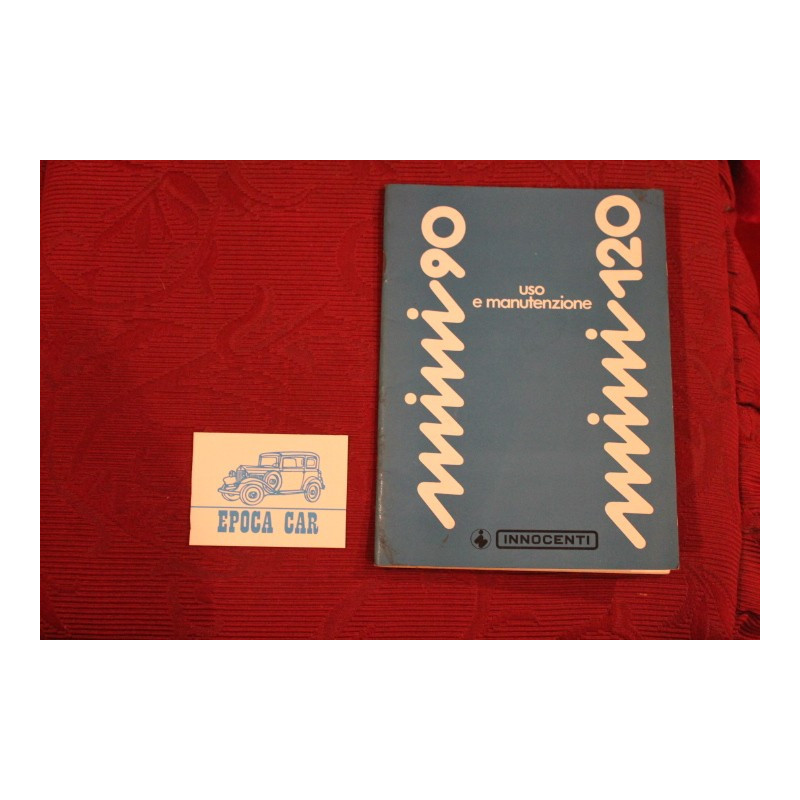 MINI 90 / 120       USE AND SERVICE BOOK (1978)