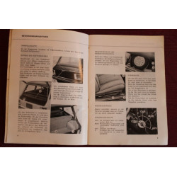 A 112 E    A112 ABARTH 70 HP    LIBRETTO USO E MANUTENZIONE IN TEDESCO (AUF DEUTCHE) (1976)