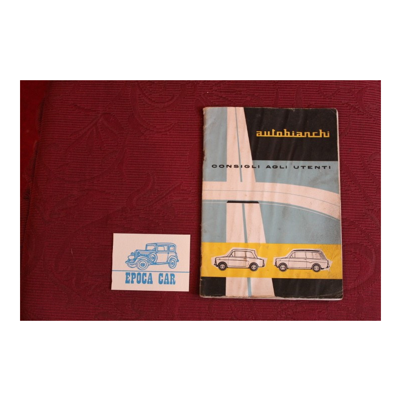 ADVICES TO THE DRIVERS     BOOKLET (9°EDITION 1963)