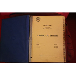 LANCIA 2000         HANDBOOK FOR REPAIRS ( 1°EDITION 1971 / 72)
