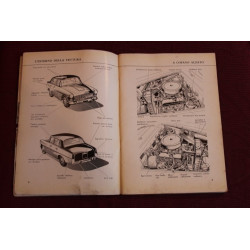 FLAMINIA       USE AND SERVICE BOOK (1°EDITION 1960) cover with same defects, but inside good.