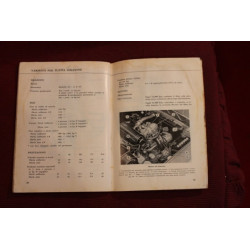 FLAVIA 819       USE AND SERVICE BOOK (1°EDITION 1970 ) last pages with halos, but legible.