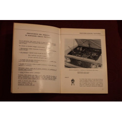 FULVIA     LIBRETTO USO E MANUTENZIONE (3° EDIZIONE 1970)