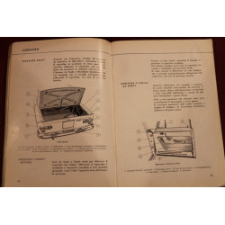 FULVIA 2C GT       USE AND SERVICE BOOK (6°EDITION 1968)