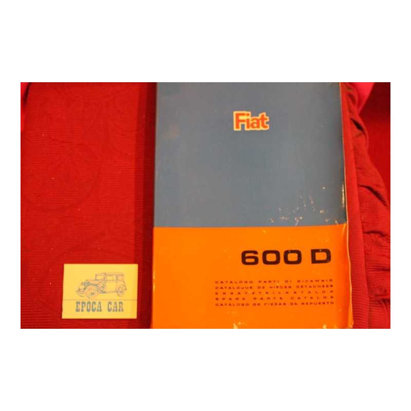 600 D       MECHANICS SPARE PARTS CATALOGUE (1° EDITION 1967)