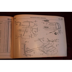 ALFASUD     CATALOGO RAPIDO PER RICAMBI ORIGINALI ( 1972)