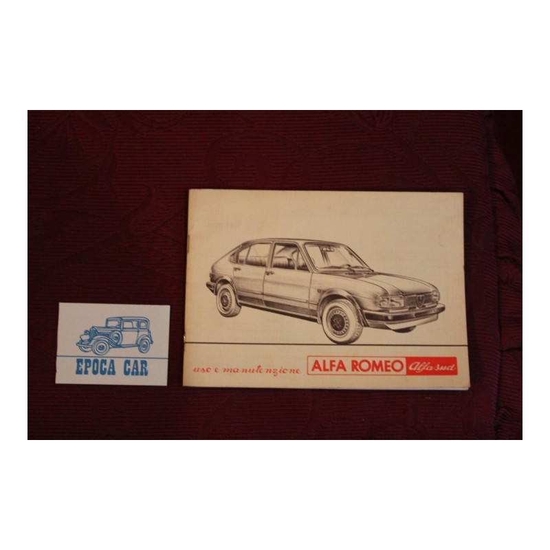 ALFASUD       USE AND SERVICE BOOK (1980)
