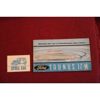 FORD TAUNUS 17 M     USE AND SERVICE BOOK (1962) IN ITALIAN