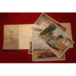BROCHURE ILLUSTRATIVO DELLA PRODUZINE ROLLS ROYCE DEL 1968. COMPRENDE LE 5 FOTO-INSERTO. IN ITALIANO