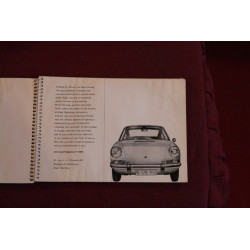 PORSCHE 912   LIBRETTO USO E MANUTENZIONE (1966) IN INGLESE