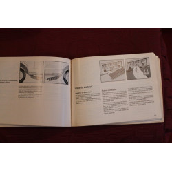 OPEL KADETT D   USE AND SERVICE BOOK (1983) IN ITALIANO