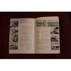 OPEL KADETT        USE AND SERVICE BOOK (1964) IN ITALIAN