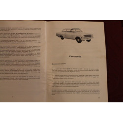 OPEL REKORD    LIBRETTO USO EMANUTENZIONE (1963) IN ITALIANO