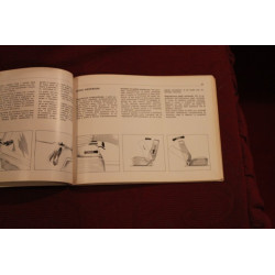 OPEL REKORD DIESEL       USE AND SERVICE BOOK (1973) IN ITALIAN