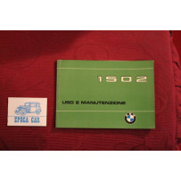 BMW 1502     USE AND SERVICE BOOK (1975) IN ITALIANO