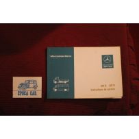 MERCEDES-BENZ   207D  307D    LIBRETTO USO E MANUTENZIONE (INSTRUCTIONS DE SERVICE)  IN FRANCESE