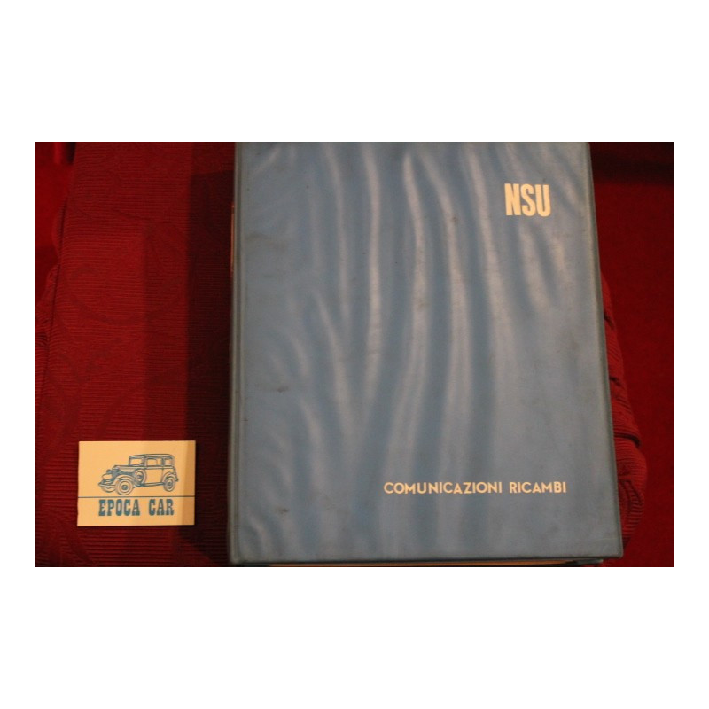 NSU PRINZ 1100 TT / NSU 110      CATALOGO PARTI DI RICAMBIO (1967) IN TEDESCO