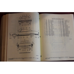 OLDSMOBILE  MODELS THRU 1975      SPARE PARTS CATALOGUE (1975) IN ENGLISH