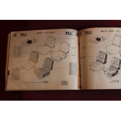 RENAULT FLORIDE E CARAVELL    (CATALOGO PROVVISORIO PEZZI DI RICAMBIO)(1964) MULTILINGUE