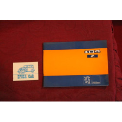 PEUGEOT 104 Z     LIBRETTO USO E MANUTENZIONE (1980)  MULTILINGUE