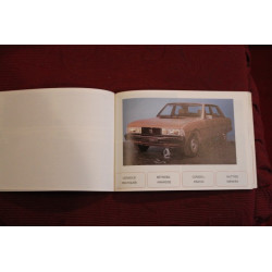 PEUGEOT 604 6v SL    LIBRETTO USO E MANUTENZIONE (1975) MULTILINGUE