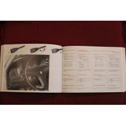 PEUGEOT 604 6v SL      USE AND SERVICE BOOK (1975) MULTILINGUAL