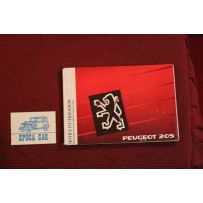PEUGEOT 205     LIBRETTO USO E MANUTENZIONE    MULTILINGUE