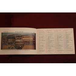 PEUGEOT 305    LIBRETTO USO E MANUTENZIONE (1979) MULTILINGUE
