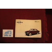 PEUGEOT 304    LIBRETTO USO E MANUTENZIONE (1973) IN ITALIANO