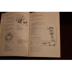 PEUGEOT 304 CABRIOLET / COUPE'  S      TECHNICAL DATA  (1972) IN ITALIAN
