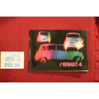RENAULT 4     LIBRETTO USO E MANUTENZIONE   IN ITALIANO  presenti lievi aloni sulle ultime pagine