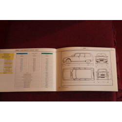 CITROEN GSA   USE AND SERVICE BOOK (1979) IN ITALIAN
