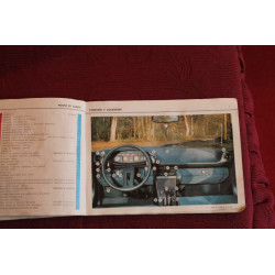 CITROEN  CX 2200   LIBRETTO USO E MANUTENZIONE (1975) IN ITALIANO copertina difettosa, qualche alone interno