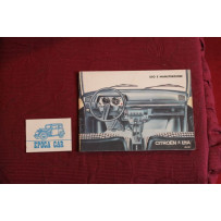 CITROEN LNA     LIBRETTO USO E MANUTENZIONE (1982)  IN ITALIANO
