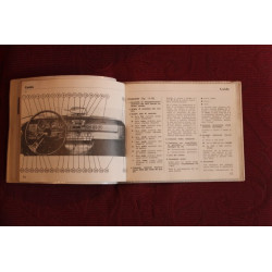 CITROEN DS     LIBRETTO USO E MANUTENZIONE (1968) IN ITALIANO