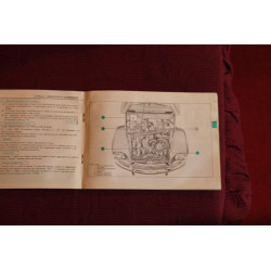 CITROEN DYANE 6    LIBRETTO USO E MANUTENZIONE (1981) IN ITALIANO copertina un pò consumata