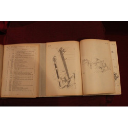 OM  CATERPILLAR  35/40 C  SPARE PARTS CATALOGUE (1° EDITION 1952)