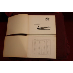 LEONCINO AUTOTELAIO   CATALOGO PARTI DI RICAMBIO-MECCANICA (1° EDIZ. 1962) buono stato