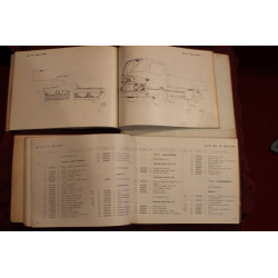 LEONCINO  CHASSIS    MECHANICS SPARE PARTS CATALOGUE (1° EDITION 1962) good conditions