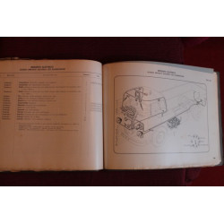 ESATAU      SUPPLEMENT TO SPARE PARTS CATALOGUE (1956)  same dirty and wasted page, but complete and legible