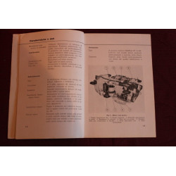 ESATAU  703      USE AND SERVICE BOOK (2°EDITION 1959) good condiction