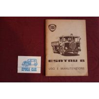 ESATAU B     USE AND SERVICE BOOK (1960) good condition