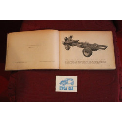 BETA DIESEL  SPARE PARTS CATALOGUE (1954) binding vintage, same page with scotch and dirty