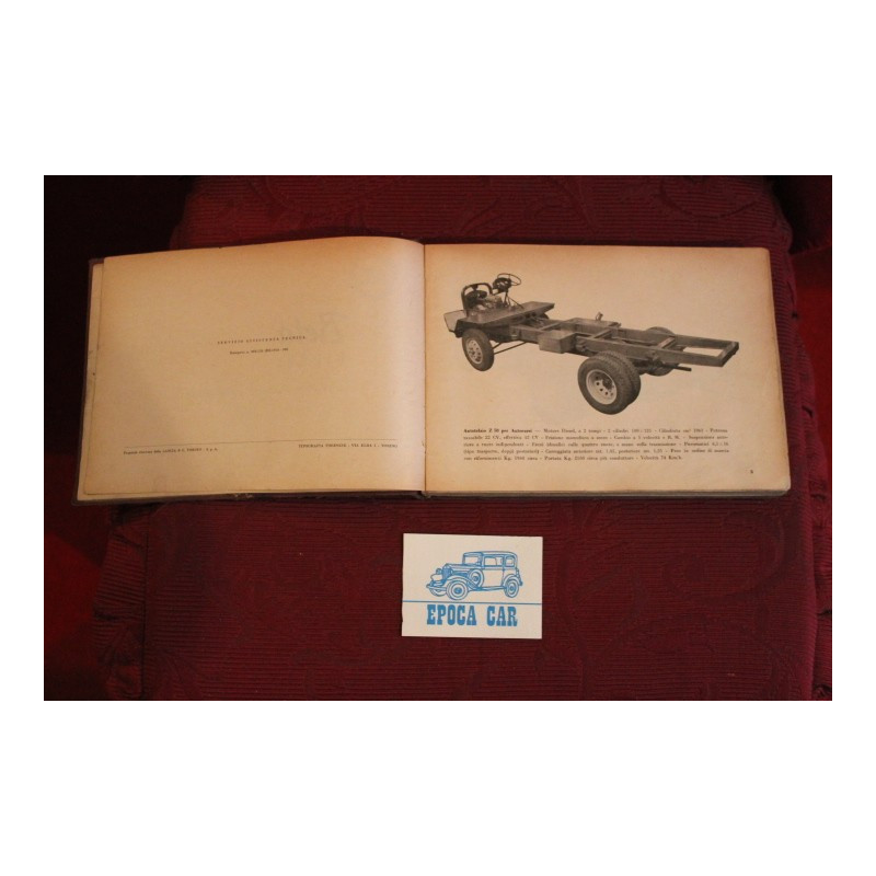 BETA DIESEL  CATALOGO PARTI DI RICAMBIO(1954) rilegatura d'epoca, qualche pagina sporca e con scotch