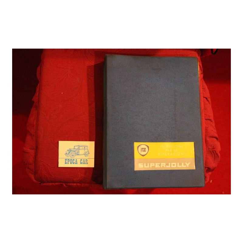 SUPERJOLLY   HANDBOOK FOR REPAIRS (1°EDITION 1967) good condiction