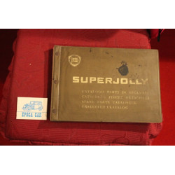 SUPERJOLLY   CATALOGO PARTI DI RICAMBIO (1964) macchia in copertina, per il resto in buono stato